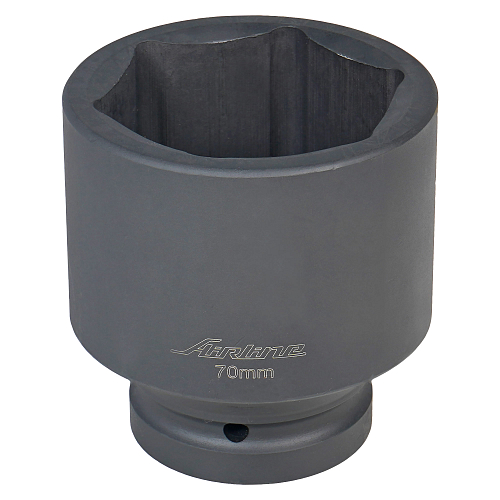 Головка ударная торцевая 1"DR шестигранная 70мм, L=100мм