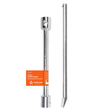 Ключ баллонный торцевой кованый 32*30*400мм с воротком