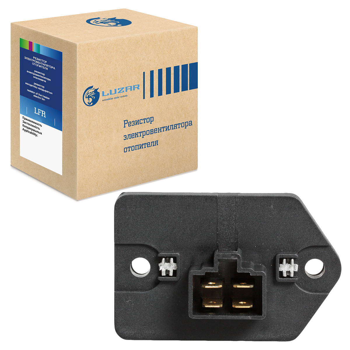 Резистор электровентилятора отопителя для автомобилей Chevrolet Lacetti (04-)/Captiva (06-)/Opel Antara (06-) (manual A/C)