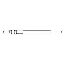 Свеча накаливания для автомобилей Sollers Atlant (22-)/Argo (22-) 2.0d/2.7d Е-5