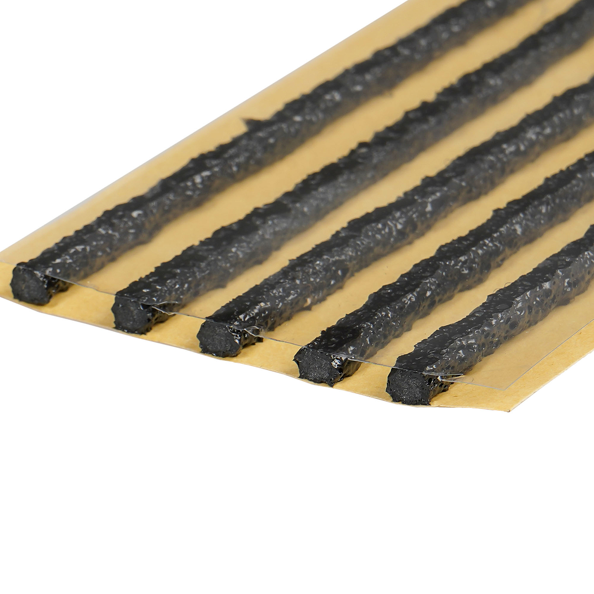 Жгуты для ремонта б/к шин, 4.5*200мм, 25 шт, черные, бумажн. подложка, в коробке