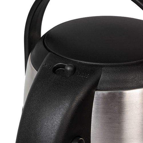 Термос с помпой 3,0 л., нержавеющая сталь (304), металлик