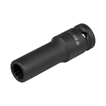 Головка ударная торцевая 1/2"DR двенадцатигранная 12мм, L=78мм