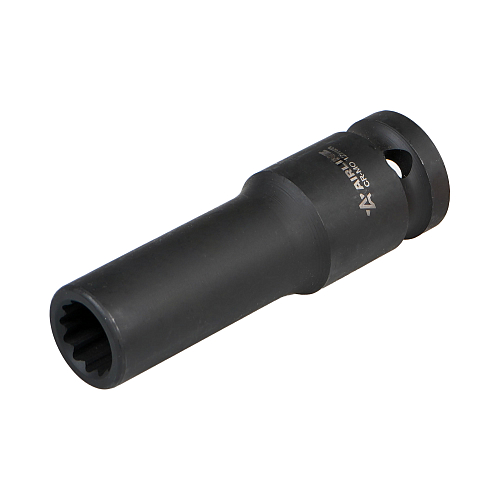Головка ударная торцевая 1/2"DR двенадцатигранная 12мм, L=78мм