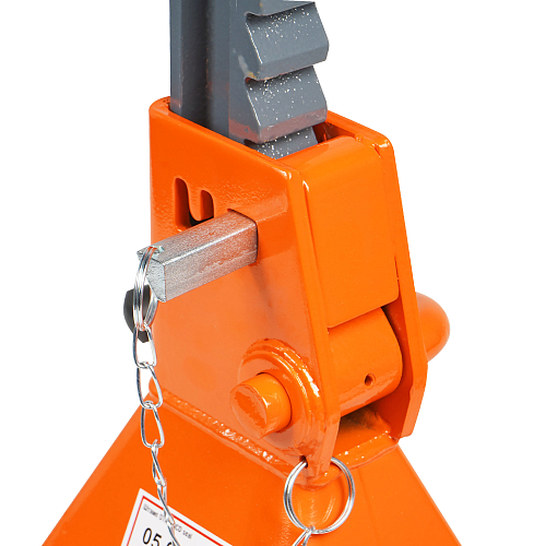 Стойка опорная 3т 300-444мм PRO, зубчатый механизм, доп.фиксатор, 2 шт.