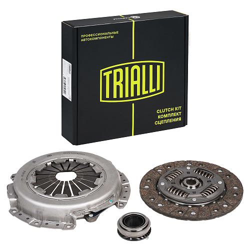 Комплект сцепления для автомобилей Hyundai Solaris I (10-) / Elantra IV (06-) / V (11-) / KIA Rio II (05-) / Rio III (11-) 1.4i / 1.6i (5МКПП) в сборе с муфтой