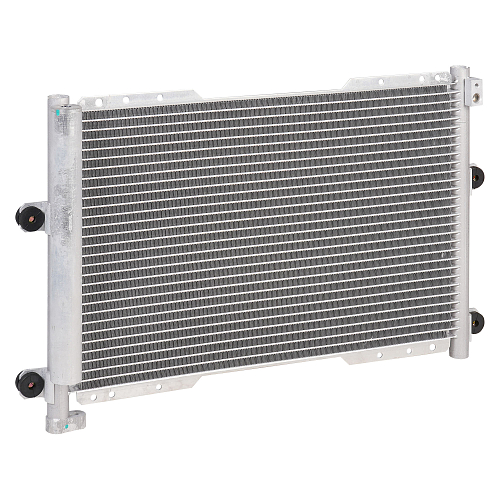 Радиатор кондиционера для автомобилей Jimny II (98-) (со встроенным ресивером)