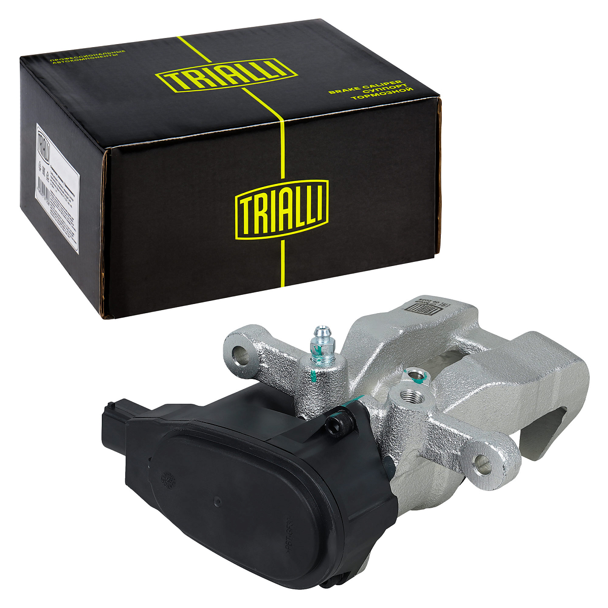 Суппорт тормозной для автомобилей Geely Atlas (16-)/Atlas Pro (19-)/Belgee X70 (24-) задний правый d=38мм (автомобиль с электродвигателем стояночного тормоза)