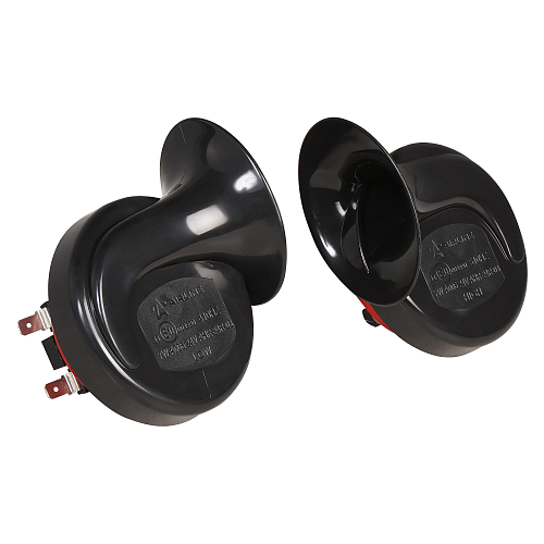 Сигнал звуковой рупорный 90мм 410/510Гц 118дБ 24В LOW/HIGH, кмпл. 2 шт.