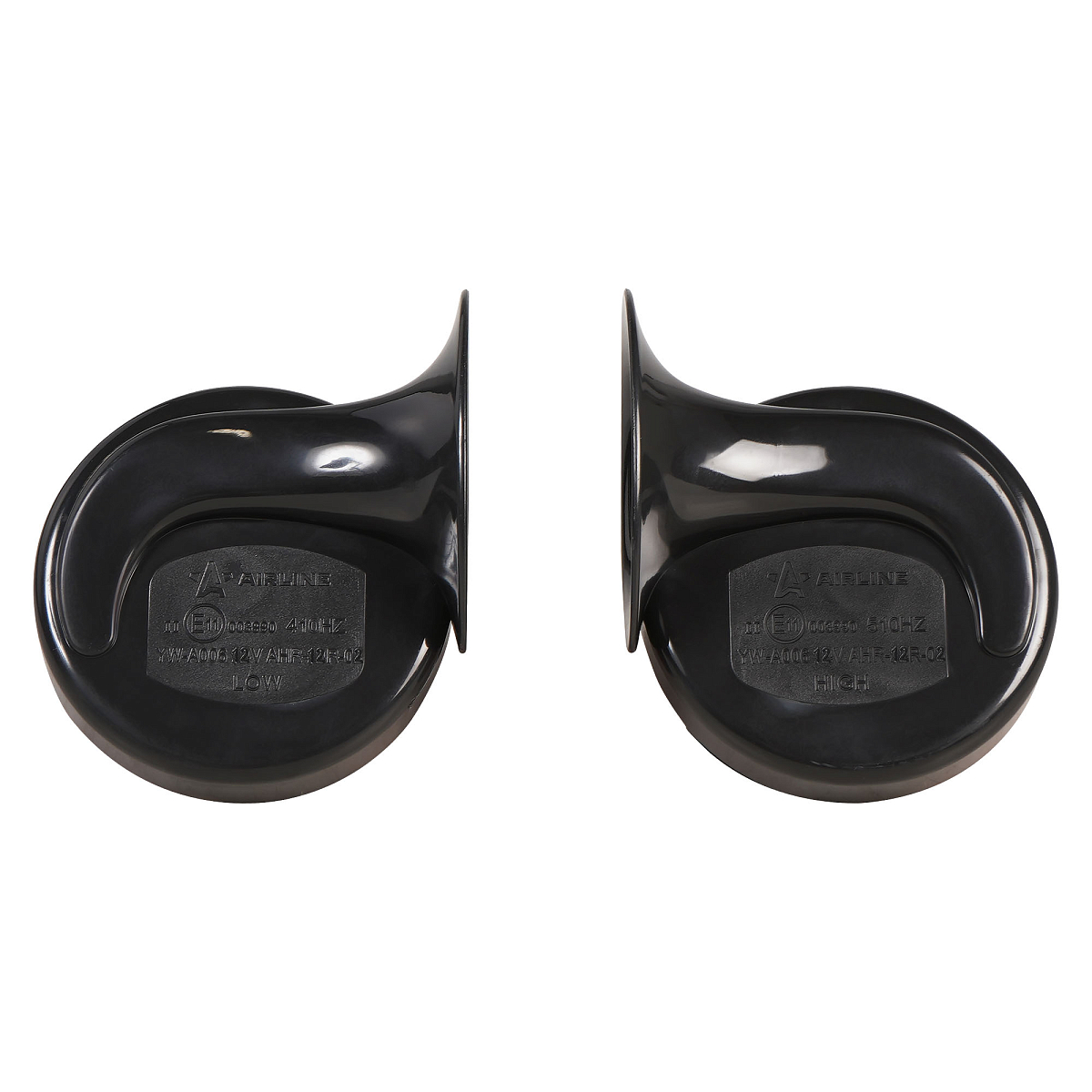 Сигнал звуковой рупорный 90мм 410/510Гц 118дБ 12В LOW/HIGH, кмпл. 2 шт.