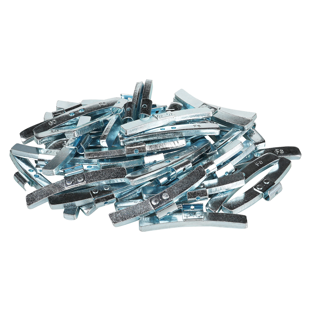 Груз балансировочный стальной для литых дисков 60 гр, 50 шт