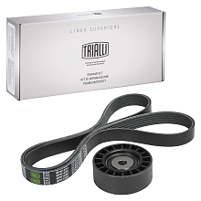 Ремкомплект привода для автомобилей ГАЗ/УАЗ (ЗМЗ-405/406/409) без ГУР (6PK1220 + ролик)