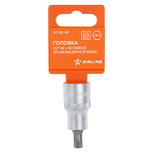 Головка торцевая 1/2"DR со вставкой SPLINE M8, L=55мм