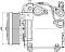 Компрессор кондиционера для автомобилей Mitsubishi Outlander (03-) 2.4i