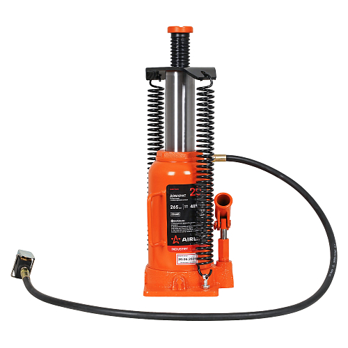 Домкрат бутылочный пневмогидравлический 20т 265-485мм