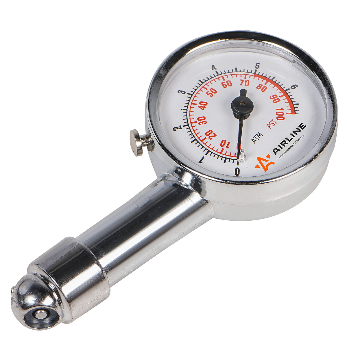 Манометр стрелочный металл. 7 АТМ