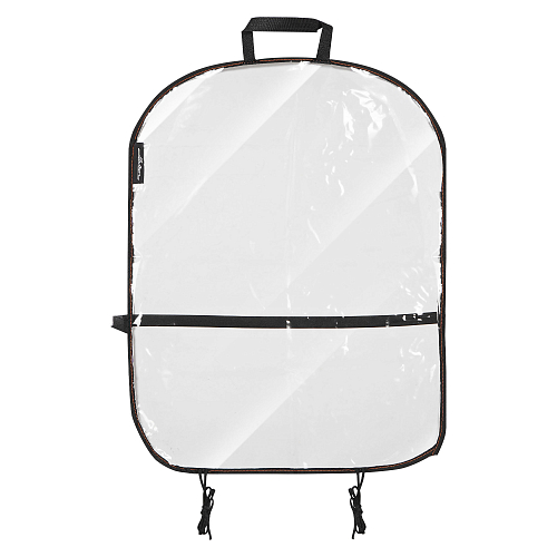 Накидка защитная на спинку переднего сиденья (65*50 см), ПВХ, прозрачная