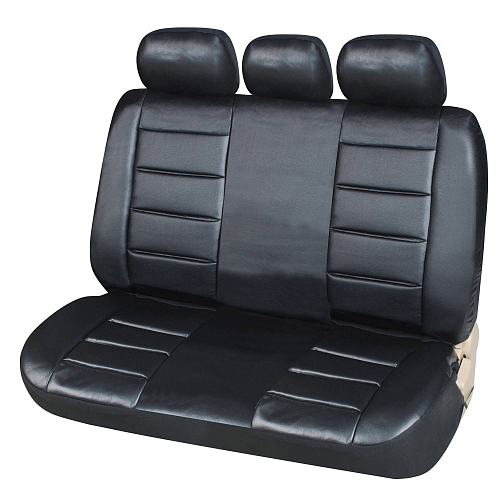 Чехлы для сидений универсальные "PREMIER", 11 пред, повыш. комфорт, иск.кожа, черн.