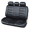 Чехлы для сидений универсальные "PREMIER", 11 пред, повыш. комфорт, иск.кожа, черн.