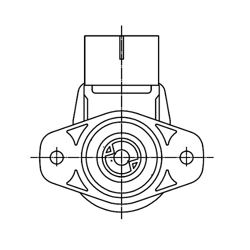 Датчик дроссельной заслонки для автомобилей Suzuki Grand Vitara (98-) 1.6i-2.7i/Jimny (14-) 1.3i