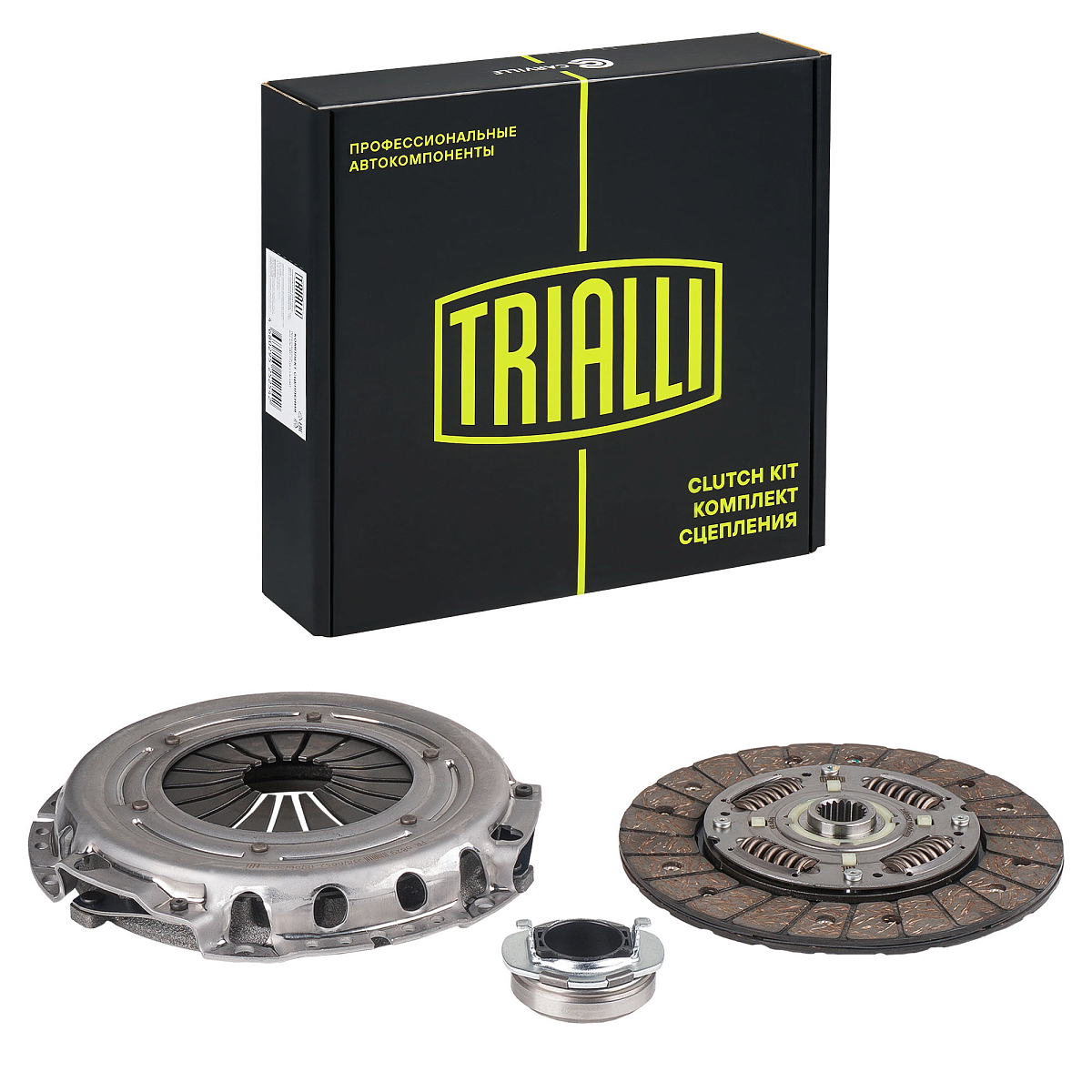Комплект сцепления для автомобилей Kia Rio (17-) / Ceed (15-) / Hyundai Solaris II (17-) / Accent (18-) 1.4i (6МКПП) в сборе с муфтой