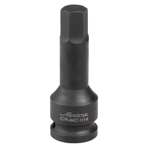 Головка ударная торцевая 1/2"DR внешний шестигранник H14, L=78мм