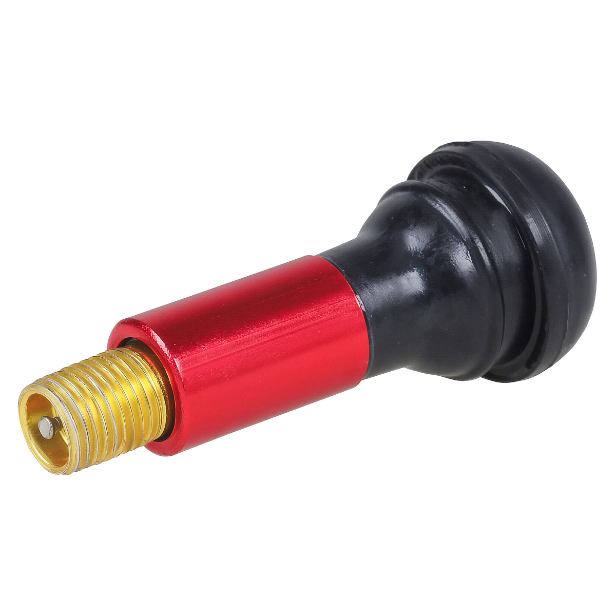 Вентиль для б/к шин TR414C c декор. колпачком, красный, 4 шт.