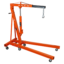 Кран гидравлический 1т, 180-2320мм, складной