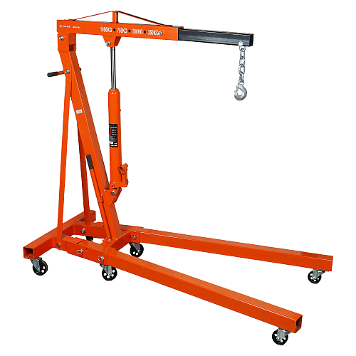 Кран гидравлический 1т, 180-2320мм, складной