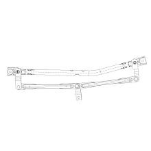 Трапеция стеклоочистителя для автомобилей VAG Fabia (99-)