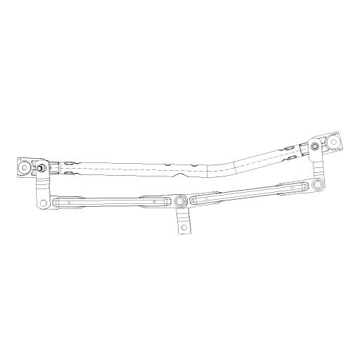 Трапеция стеклоочистителя для автомобилей VAG Fabia (99-)