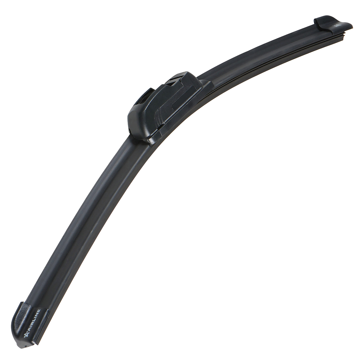 Щетка стеклоочистителя 380мм (15") бескаркасная, 1 адаптер (Hook 9x3, 9x4 mm - Крючок 9x3, 9x4 мм)