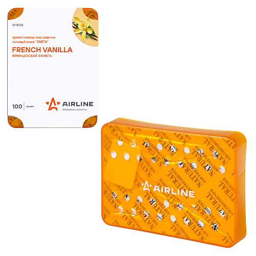 Ароматизатор под сиденье гелевый мини "Тайга" Французская ваниль