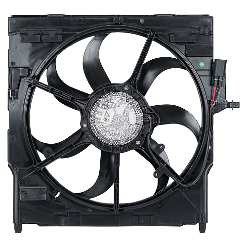 Электровентилятор охлаждения для автомобилей BMW X5 (E70) (07-)/X5 (F15-) (13-)/X6 (E71) (08-)/X6 (F16) (14-) (600W) (с кожухом)