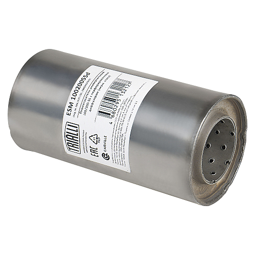 Пламегаситель универсальный 100/200-55 с перфорированным диффузором (нержавеющая сталь)