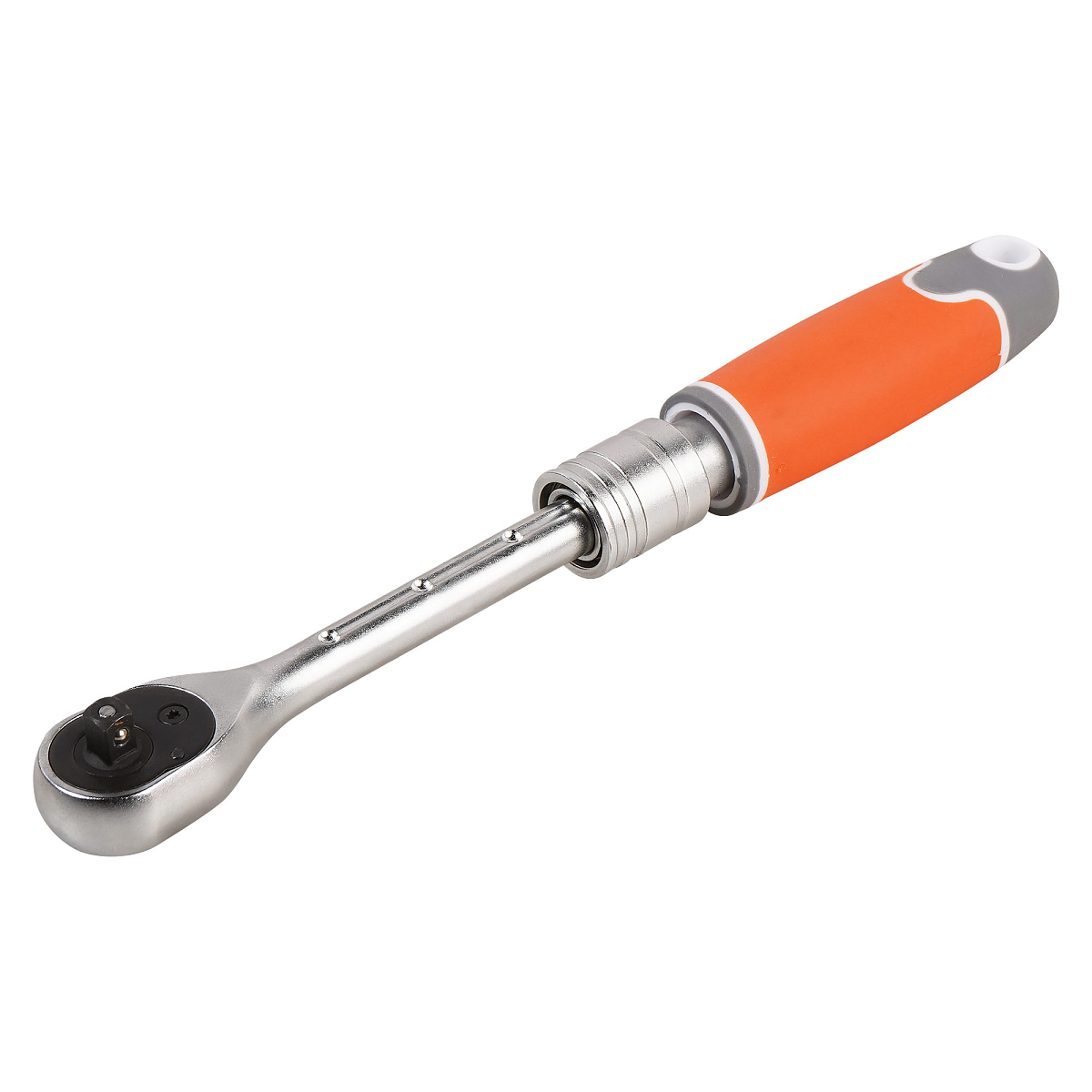 Рукоятка трещоточная телескопическая 1/4" DR 72T 165-215мм