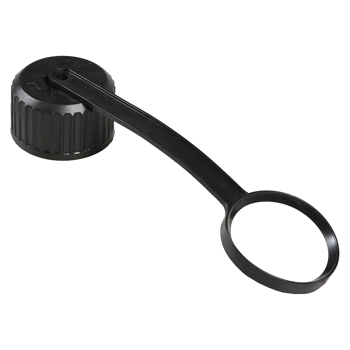 Крышка для пластиковых канистр с защитой от детей