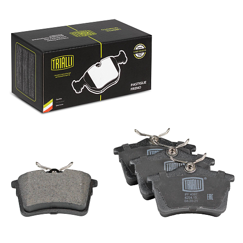 Колодки тормозные дисковые задние для автомобилей Citroen Berlingo (08-) / Peugeot 308 (07-)/Partner (08-)