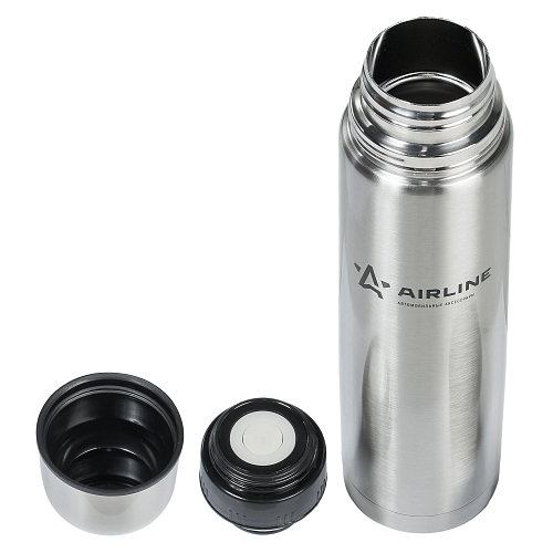 Термос 1л., металлик