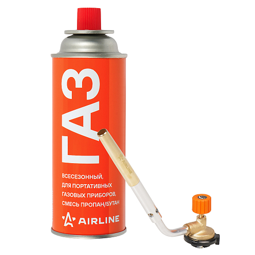 Горелка D12*130мм+Баллон с газом, набор, цанговое соединение