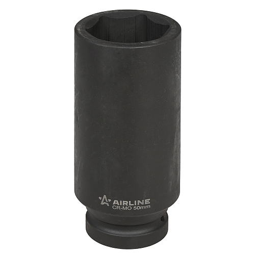 Головка ударная торцевая 1"DR шестигранная 50мм, L=160мм