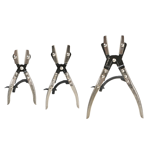 Зажимы с фиксатором для шлангов, набор 3пр. (L=200, 250,300мм)