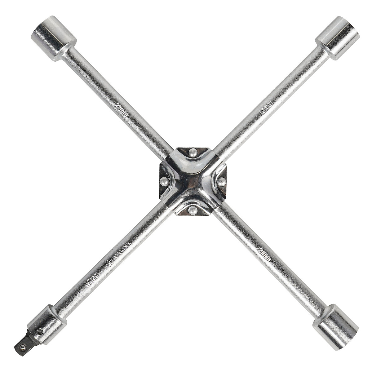 Ключ баллонный крестовой усиленный (17*19*21*22*1/2) 400мм PRO