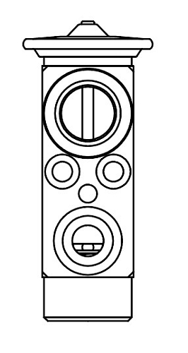 Клапан расширительный кондиционера (ТРВ) для автомобилей XC60 (08-)/XC70 (07-)/S80 II (06-)/Freelander II (11-)