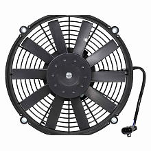 Электровентилятор кондиционера для автомобилей Лада Калина/Приора (с кожухом) (тип Panasonic)