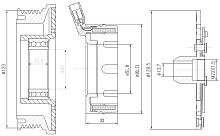Муфта электромагнитная для компрессора кондиционера LCAC 0578 LUZAR