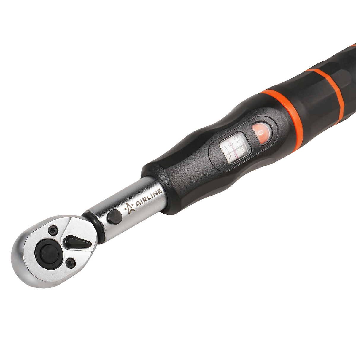 Ключ динамометрический 1/4" 5-25Нм PRO, шкала в окошке, кейс