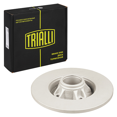 Диски тормозные для автомобилей Peugeot 308 (07-) / Citroen Berlingo (08-) задний d=268 окрашенный