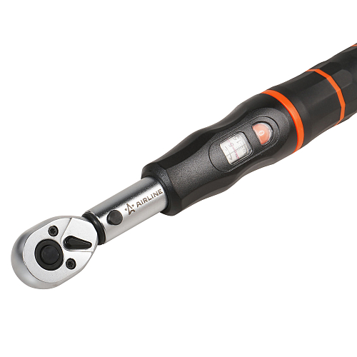 Ключ динамометрический 1/4" 5-25Нм PRO, шкала в окошке, кейс