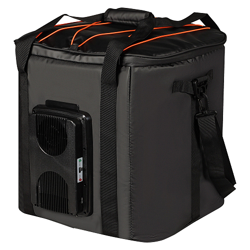 Сумка-холодильник термоэлектр. "Black Edition" 65 л, охлажд/нагрев 12В, 55/68Вт 42*38*41см, черная